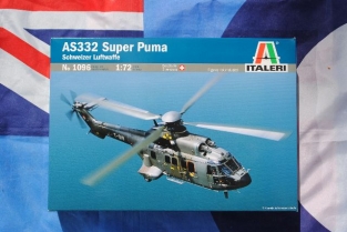 Italeri 1096  AS332 Super Puma Schweizer Luftwaffe